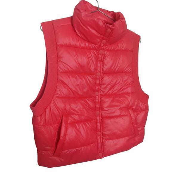 New without tags Aerie Offline Puffer Vest Red Small - Picture 6 of 14